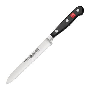 Wusthof Classic Serrated Utility Knife 5" - FE453  - 1