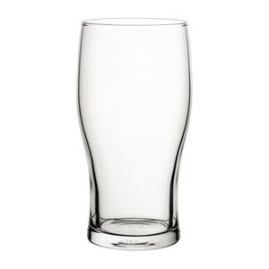 Utopia Tulip Nucleated Toughened Beer Glasses 280ml CE Marked (Pack of 48) - GR293  - 1