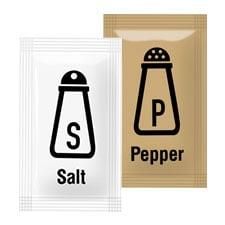 Salt Pepper & Sauce Sachets