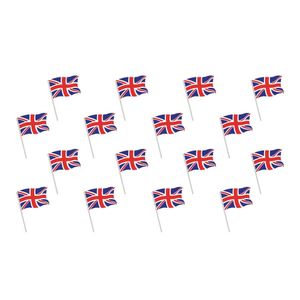 Greaseproof Paper Wavy Union Jack Design 255x405mm (Pack of 500)