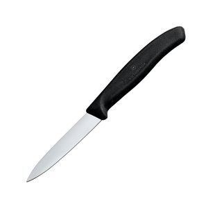 Paring Knife, Pointed Tip 8cm Black