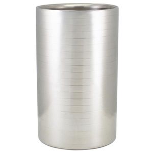 GenWare Ribbed Stainless Steel Wine Cooler - 003R - 1