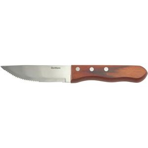 Jumbo Red Pakka Wood Steak Knife (Dozen) - STK-PWR - 1