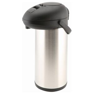 St/St Unbreakable Vacuum Pump Pot 5.0L - V5000 - 1