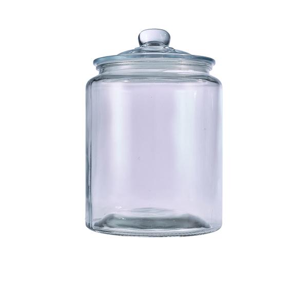 New Extra Large 6L Glass Biscotti Jar for Storage & Display With
