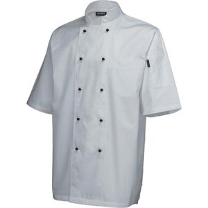 Superior Jacket (Short Sleeve) White XS Size - NJ09-XS - 1