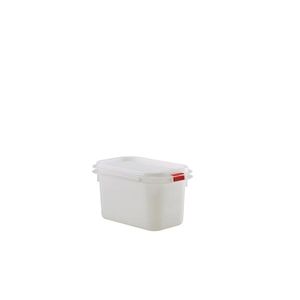 GenWare Polypropylene Container GN 1/9 100mm (Pack of 12) - GNPP19-100 - 1