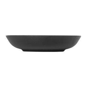 Steelite Hermosa Black Round Coupe Bowls 224mm (Pack of 6) - VV3610