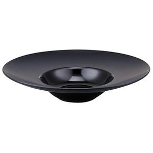 Contra Round Pasta Plate Black 12" - F2509BY-12K