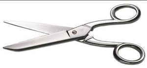 Matfer S/S Scissors Chromed - Standard - 120804 - 11688-01