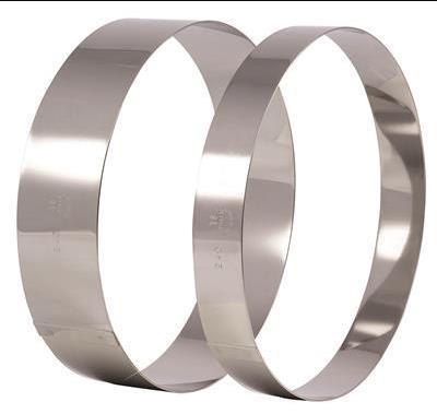 Matfer S/s Mousse Ring - 140X45mm - 371405 - 11595-02