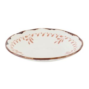 Dudson Harvest Mediterranean Terracotta Organic Coupe Bowl 250mm (Pack of 12) - DX879 - 1