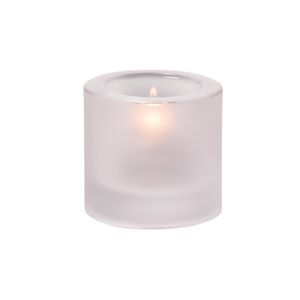 Hollowick Thick Round Satin Crystal Tealight 70mm x 73mm (Pack of 6) - VV4058 - 1