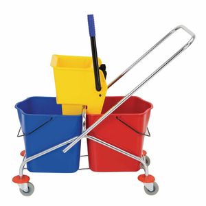 Jantex Dual Bucket Mop Wringer with Frame - M880 - 3