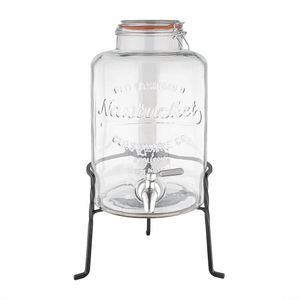 Olympia Nantucket Style Drink Dispenser with Wire Stand 8.5Ltr - CK939 - 1
