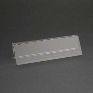 Olympia Wide Base Acrylic Menu Holder - D790 - 1
