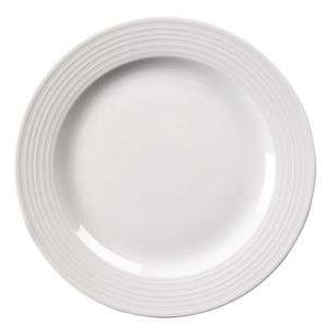 Olympia Linear Wide Rimmed Plates 310mm (Pack of 6) - U092 - 3
