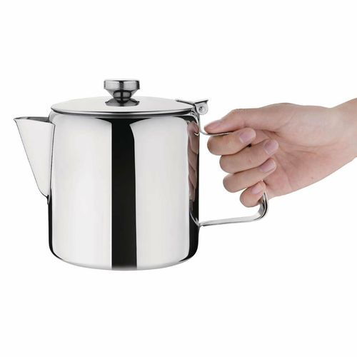 Olympia Concorde Stainless Steel Teapot 1.365Ltr - K680 - 4