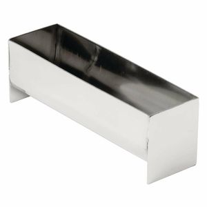 Vogue U Shaped Stainless Steel Terrine Mould 135mm - E589 - 1