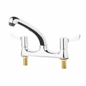 Vogue Twin Mixer Lever Deck Tap - Y770 - 3