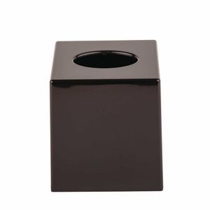 Black Cube Tissue Holder - DA603 - 3