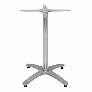 Bolero Aluminium Four Leg Table Base - DN641 - 1