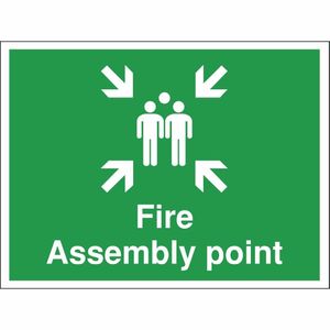 Fire Assembly Point Sign - Y921 - 1