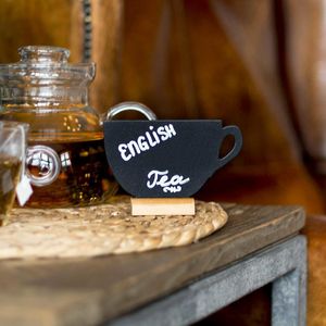 Securit Mini Cup Shaped Blackboards (Pack of 3) - GL113 - 3