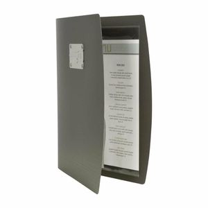 Securit Rio Menu Cover Black A4 - GL105 - 3