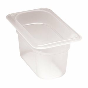 Cambro Polypropylene 1/9 Gastronorm Food Pan 100mm - DW510 - 1