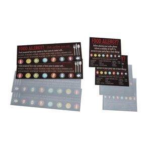 Food Allergen Window and Wall Stickers (Pack of 8) - GM818 - 3