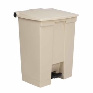 Rubbermaid Step On Pedal Bin Beige 68Ltr - L374 - 1
