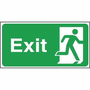 Exit Sign - W308 - 1