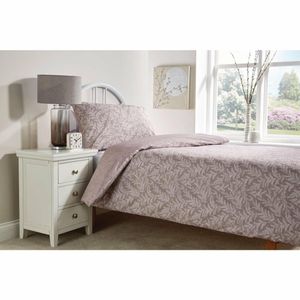 Mitre Essentials Fiorella Duvet Cover Aubergine Single - HP039 - 1