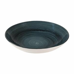 Churchill Stonecast Patina Coupe Bowls Rustic Teal 40oz 248mm (Pack of 12) - FA592 - 3