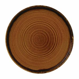 Dudson Harvest Brown Walled Plate 260mm (Pack of 6) - FE387 - 1