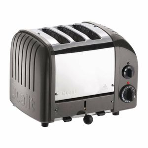 Dualit 2 + 1 Combi Vario 3 Slice Toaster Metallic Charcoal 31209 - CD347 - 1