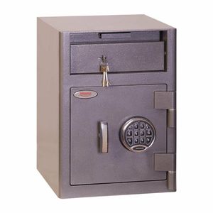 Phoenix Cash Deposit Drop Safe Graphite Grey 47Ltr 3K - GR357 - 1