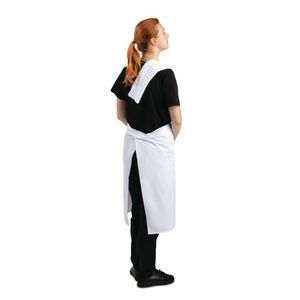 Regular Bistro Apron White - B132 - 3