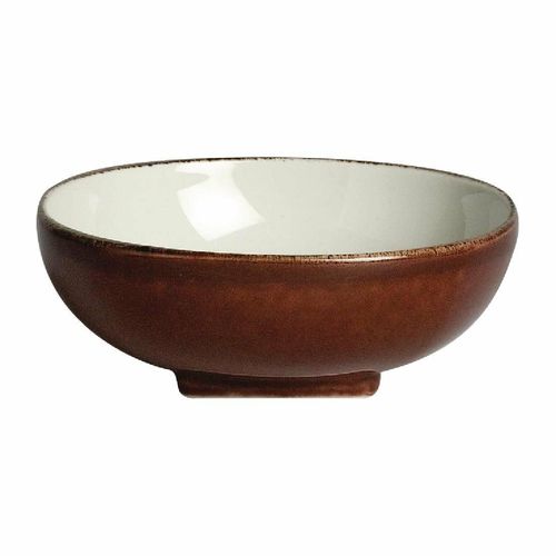Steelite Terramesa Mocha Tasters Bowls 130mm (Pack of 12) - V7182 - 1