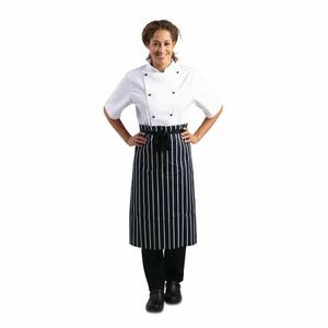 Whites Butchers Waist Apron Blue and White Stripe - A647 - 3