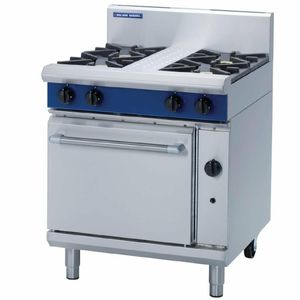 Blue Seal Evolution 4 Burner Static Oven LPG 750mm G505D/L - GK279-P - 1