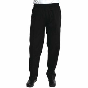 Chef Works Unisex Better Built Baggy Chefs Trousers Black 4XL - A695-4XL - 3