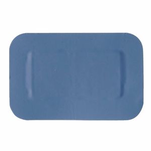 A-CARE DETECTABLE BLUE PLASTERS LARGE PATCH 75X50MM - BOX 50 - CB443 - 1