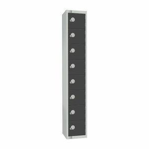 Elite Eight Door Manual Combination Locker Locker Graphite Grey - GR697-CL - 1