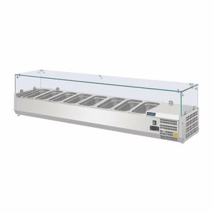 Polar G-Series Countertop Prep Fridge 8x 1/4GN - G610 - 3