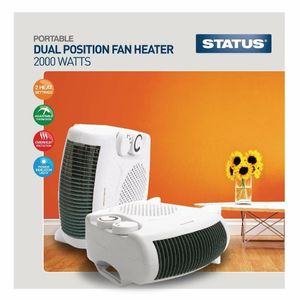 Status Portable Dual Position Fan Heater 2kW - HC272 - 3