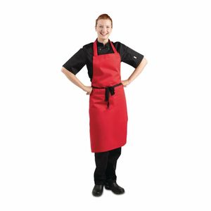 Whites Bib Apron Red - BB466 - 3