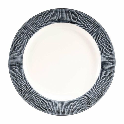Churchill Bamboo Footed Plates Mist 276mm (Pack of 12) - DS695 - 1