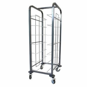 Craven Steel Tray Clearing Trolley 7 Shelves - GG137 - 1